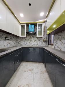 Kitchen Image of 1000 Sq.ft 3 BHK Builder Floor for sale in Mahavir Enclave New Delhi for Rs. 6000000