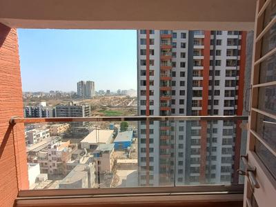 Balcony Image of 1200 Sq.ft 2.5 BHK Apartment / Flat for rent in Kohinoor Sapphire III, Tathawade Pune for Rs. 28000