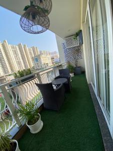 Balcony Image of 1650 Sq.ft 3.5 BHK Apartment / Flat for sale in M3M Crown, Sector 111 Gurgaon for Rs. 35000000