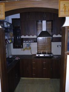 Kitchen Image of 1050 Sq.ft 3 BHK Builder Floor for rent in Sector 11 Rohini New Delhi for Rs. 32000