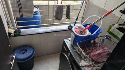 Kitchen Image of 950 Sq.ft 2 BHK Apartment / Flat for sale in Trimurti 11 Park Street, Pisoli Pune for Rs. 4800000