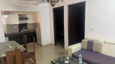 Living Room Image of 810 Sq.ft 2 BHK Builder Floor for rent in Sector 49 Faridabad for Rs. 18000