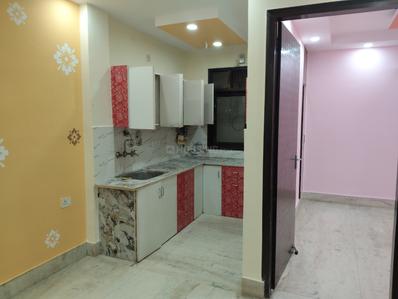 Kitchen Image of 850 Sq.ft 2 BHK Builder Floor for rent in Preet Vihar New Delhi for Rs. 21000