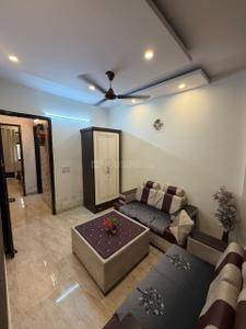 Hall Image of 450 Sq.ft 1 BHK Builder Floor for rent in Uttam Nagar New Delhi for Rs. 30000