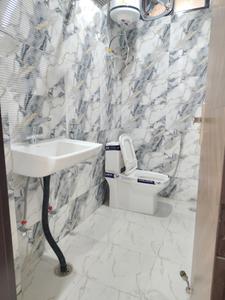 Common Bathroom Image of 800 Sq.ft 2 BHK Apartment / Flat for sale in Chhattarpur New Delhi for Rs. 6540000