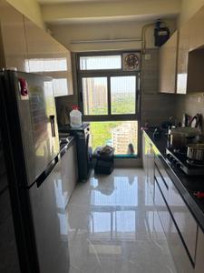 Kitchen Image of 601 Sq.ft 2 BHK Apartment / Flat for sale in Veena Smart Homes, Kandivali West Mumbai for Rs. 16000000