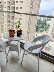 Balcony Image of 1106 Sq.ft 3 BHK Apartment / Flat for sale in Provident Park Square by Provident Housing Limited, Vajarahalli Bengaluru for Rs. 15000000