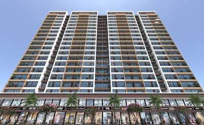 Image of 627 Sq.ft 1 BHK Apartment / Flat for sale in Om Sai City, Palava Phase 1, Thane for Rs. 3500000