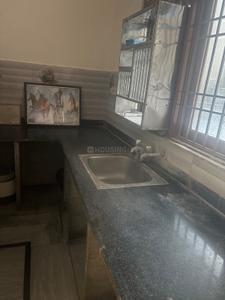 Kitchen Image of 990 Sq.ft 3 BHK Builder Floor for rent in Ramgarhi Meerut for Rs. 15000