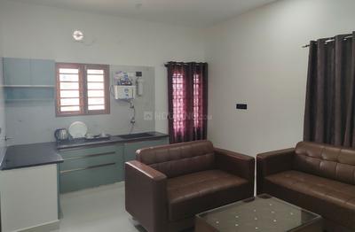 Hall Image of 750 Sq.ft 1 BHK Apartment / Flat for rent in Byrathi Bengaluru for Rs. 26999