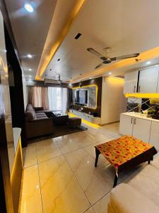 Hall Image of 2150 Sq.ft 4 BHK Apartment / Flat for rent in Rishita Manhattan, Gomti Nagar Extension Lucknow for Rs. 65000