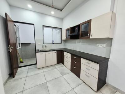 Kitchen Image of 800 Sq.ft 1 BHK Apartment / Flat for rent in Mahalakshmi Nagar Indore for Rs. 14000