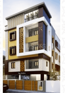 Image of 1114 Sq.ft 3 BHK Apartment / Flat for sale in Nanganallur, Chennai for Rs. 12500000