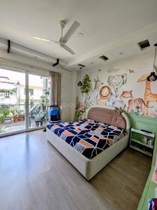 Bedroom Image of 1800 Sq.ft 3.5 BHK Villa for rent in Palam Vihar Gurgaon for Rs. 100000