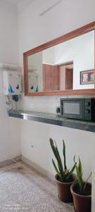 Kitchen Image of 275 Sq.ft 1 RK Builder Floor for rent in Sector 14 Gurgaon for Rs. 20000