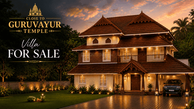 Building Image of 1500 Sq.ft 3 BHK Villa for sale in Parappur Thrissur for Rs. 8600000