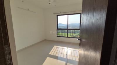 Bedroom Image of 1025 Sq.ft 2 BHK Apartment / Flat for rent in Shapoorji Pallonji Joyville Sensorium, Maan Pune for Rs. 26500