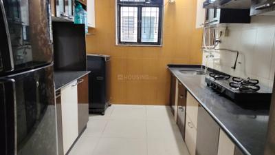 Kitchen Image of 1150 Sq.ft 2 BHK Apartment / Flat for rent in Nisarg Vihar, Kharghar Navi Mumbai for Rs. 42000