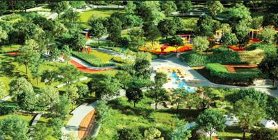 Image of 1406 Sq.ft 3 BHK Apartment / Flat for sale in The Aqua Retreat at Godrej Park World, Hinjawadi, Pune for Rs. 12350000