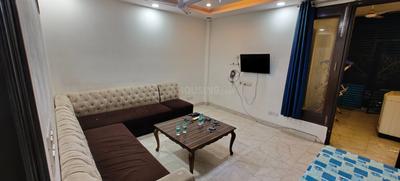 Living Room Image of 600 Sq.ft 1 BHK Builder Floor for rent in Lajpat Nagar New Delhi for Rs. 35000