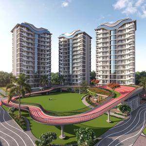 Image of 1336 Sq.ft 2 BHK Apartment / Flat for sale in Raghuvir Sheron, Vesu, Surat for Rs. 6813000