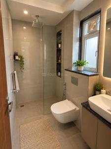 Bathroom Image of 720 Sq.ft 1 BHK Apartment / Flat for rent in SJR Equinox, Electronic City Bengaluru for Rs. 15000