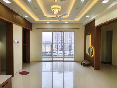 Living Room Image of 979 Sq.ft 3 BHK Apartment / Flat for rent in Godrej Nurture, Mamurdi Pune for Rs. 42000