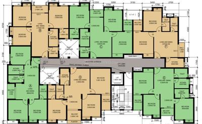 Image of 1342 Sq.ft 3 BHK Apartment / Flat for sale in Garia, Sonarpur, Kolkata for Rs. 7381000