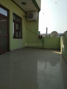 Balcony Image of 1200 Sq.ft 1 BHK Builder Floor for rent in Pushpanjali Vihar, Sikandra Agra for Rs. 9000