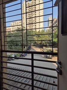 Balcony Image of 658 Sq.ft 1 BHK Apartment / Flat for sale in Rajaram Sukur Enclave, Kasarvadavali Thane for Rs. 5799999