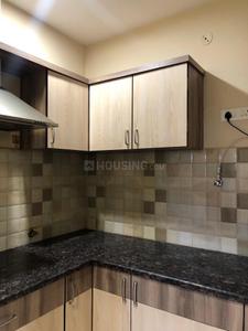 Kitchen Image of 600 Sq.ft 1 BHK Apartment / Flat for rent in Malviya Nagar Jaipur for Rs. 20000