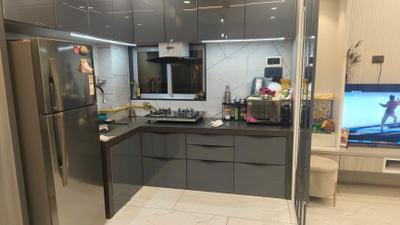 Kitchen Image of 1651 Sq.ft 3 BHK Apartment / Flat for sale in Divine Desire, Palanpur Surat for Rs. 8651000