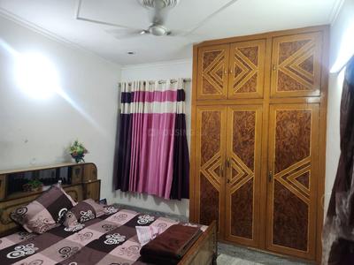 Bedroom Image of 1200 Sq.ft 1 BHK Independent House for rent in Model Town Panipat for Rs. 7500