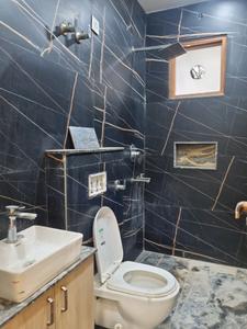 Common Bathroom Image of 1000 Sq.ft 3 BHK Builder Floor for sale in Mahavir Enclave New Delhi for Rs. 8900000