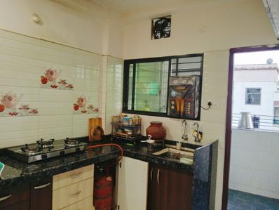 Kitchen Image of 1300 Sq.ft 3 BHK Apartment / Flat for rent in Somalwada Nagpur for Rs. 18000