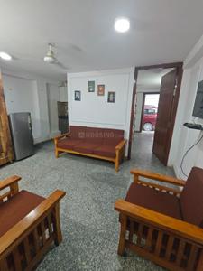 Hall Image of 600 Sq.ft 1 BHK Builder Floor for rent in East Of Kailash New Delhi for Rs. 27000