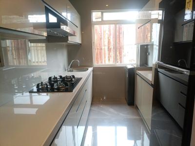 Kitchen Image of 1500 Sq.ft 3 BHK Apartment / Flat for sale in Mahaavir Exotique Phase II, Taloja Navi Mumbai for Rs. 9100000