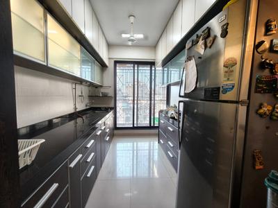 Kitchen Image of 1100 Sq.ft 2 BHK Apartment / Flat for rent in Sanpada Navi Mumbai for Rs. 70000