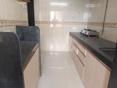 Kitchen Image of 600 Sq.ft 1 BHK Apartment / Flat for sale in Romell Empress, Borivali West Mumbai for Rs. 11000000
