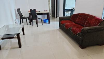 Living Room Image of 1245 Sq.ft 2 BHK Apartment / Flat for rent in Gami Trixie, Ulwe Navi Mumbai for Rs. 43000