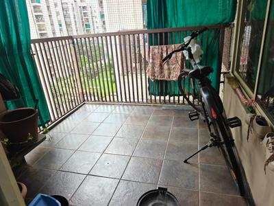 Balcony Image of 1394 Sq.ft 2 BHK Apartment / Flat for sale in Tithi Satyamev Vista, Gota Ahmedabad for Rs. 6900000