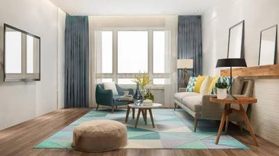 Hall Image of 1114 Sq.ft 2 BHK Apartment / Flat for sale in Codename Superstar, Undri Pune for Rs. 7499000