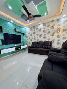 Living Room Image of 1322 Sq.ft 2 BHK Apartment / Flat for sale in Fortius Waterscape, K R Puram Bengaluru for Rs. 12500000
