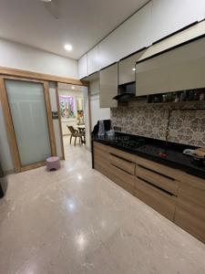 Kitchen Image of 2300 Sq.ft 3 BHK Apartment / Flat for sale in Transcon Flora Heights, Andheri West Mumbai for Rs. 77000000