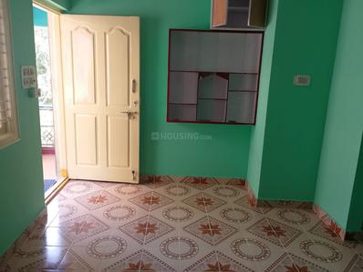 Bedroom Image of 516 Sq.ft 1 BHK Independent House for rent in Murugeshpalya Bengaluru for Rs. 15000