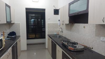 Kitchen Image of 1350 Sq.ft 2.5 BHK Apartment / Flat for rent in Clover Acropolis, Viman Nagar Pune for Rs. 58000