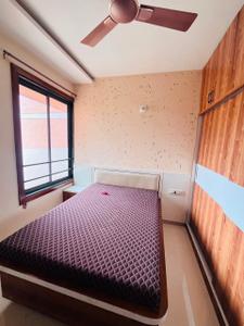 Bedroom Image of 1200 Sq.ft 2 BHK Apartment / Flat for rent in Siddhi Radhe Enclave, Vatva Ahmedabad for Rs. 15000