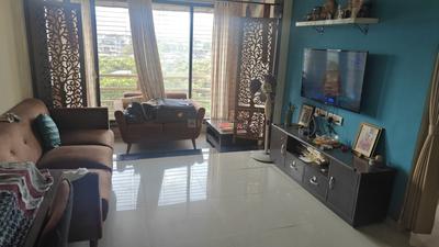 Living Room Image of 640 Sq.ft 1 BHK Apartment / Flat for sale in Neelam Nagar, Mulund East Mumbai for Rs. 11800000