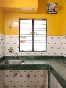Kitchen Image of 1200 Sq.ft 3 BHK Apartment / Flat for rent in Behala Chowrasta Kolkata for Rs. 22000