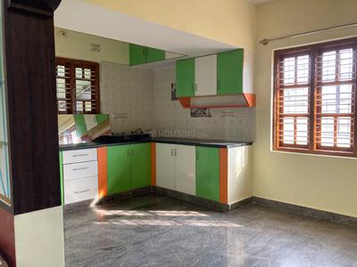 Kitchen Image of 1200 Sq.ft 2 BHK Independent House for rent in Varanasi Bengaluru for Rs. 24000